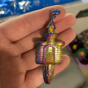 Colorful Castle Necklace/Spoon